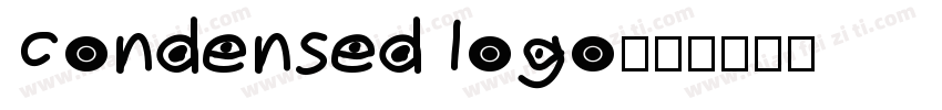 Condensed Logo字体转换